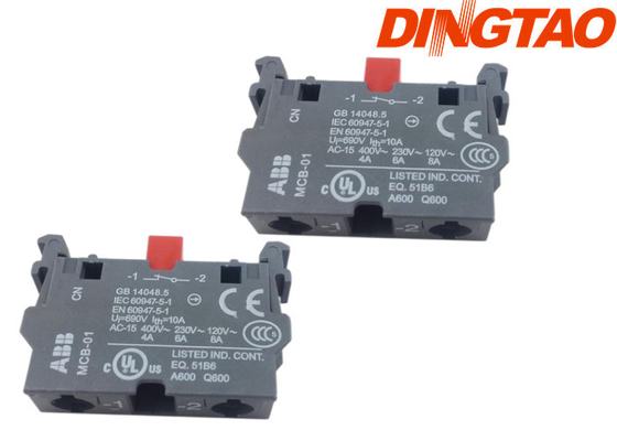 925500594 GT7250 Cutting Parts Switch Nc Contact Block S7200 Spare Parts