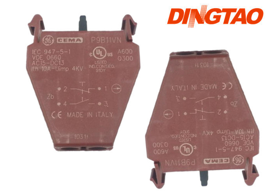 925500575 Suit GT5250 Cutter Parts Sw Ge P9b11vn 1 Nc 1 No Contact Block